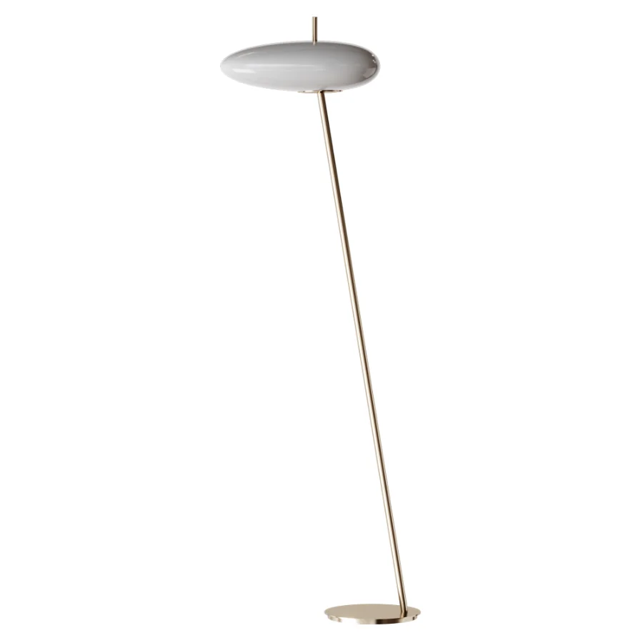 PEBBLES Polycarbonate Floor Lamp Image 2