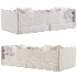 Cozy Ivory Boucle Low Profile Kids Bed - Thumbnail 3