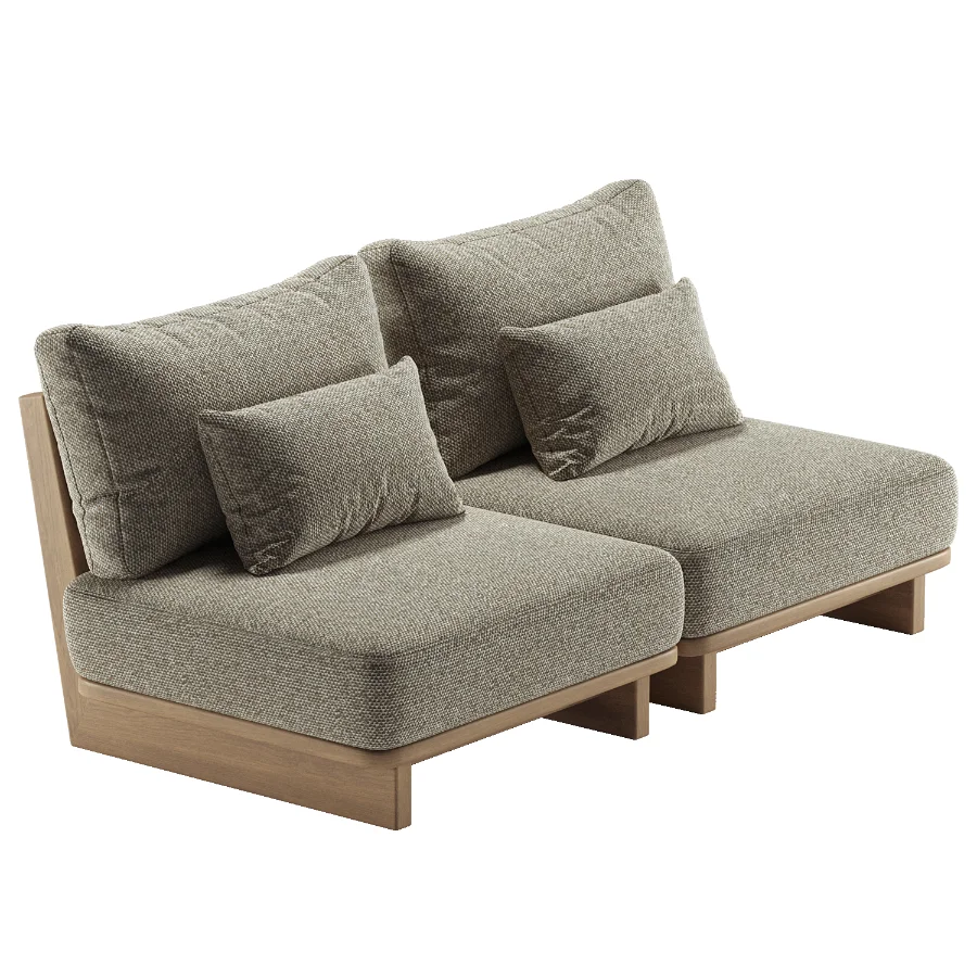 Daphne Outdoor Loveseat Image 4