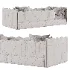 Cozy Ivory Boucle Low Profile Kids Bed - Thumbnail 2