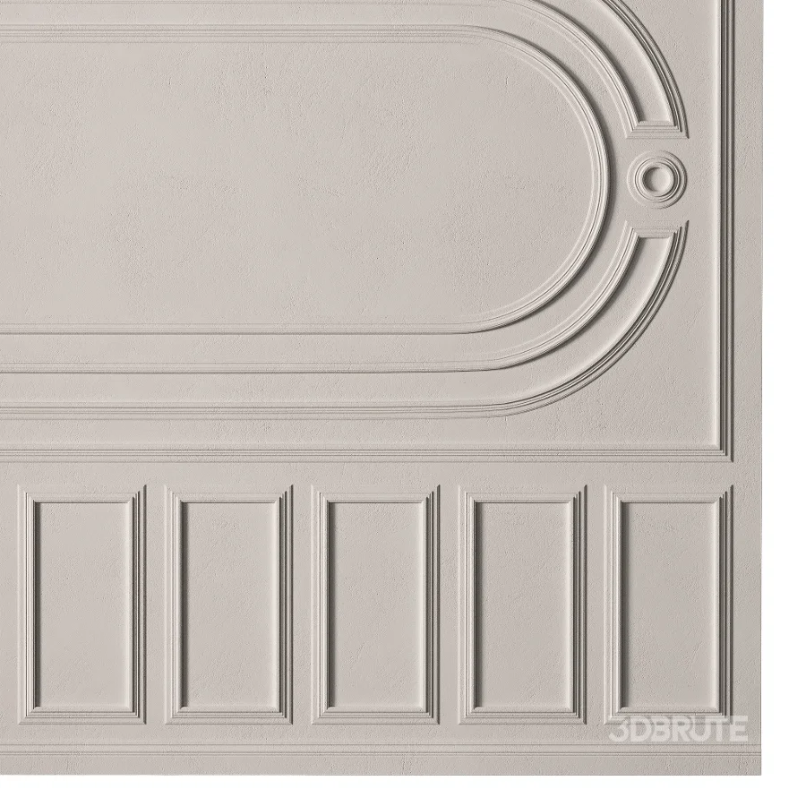 Classic 3D Wall Panel Elegant Design for Interior Decor 20 Image 5