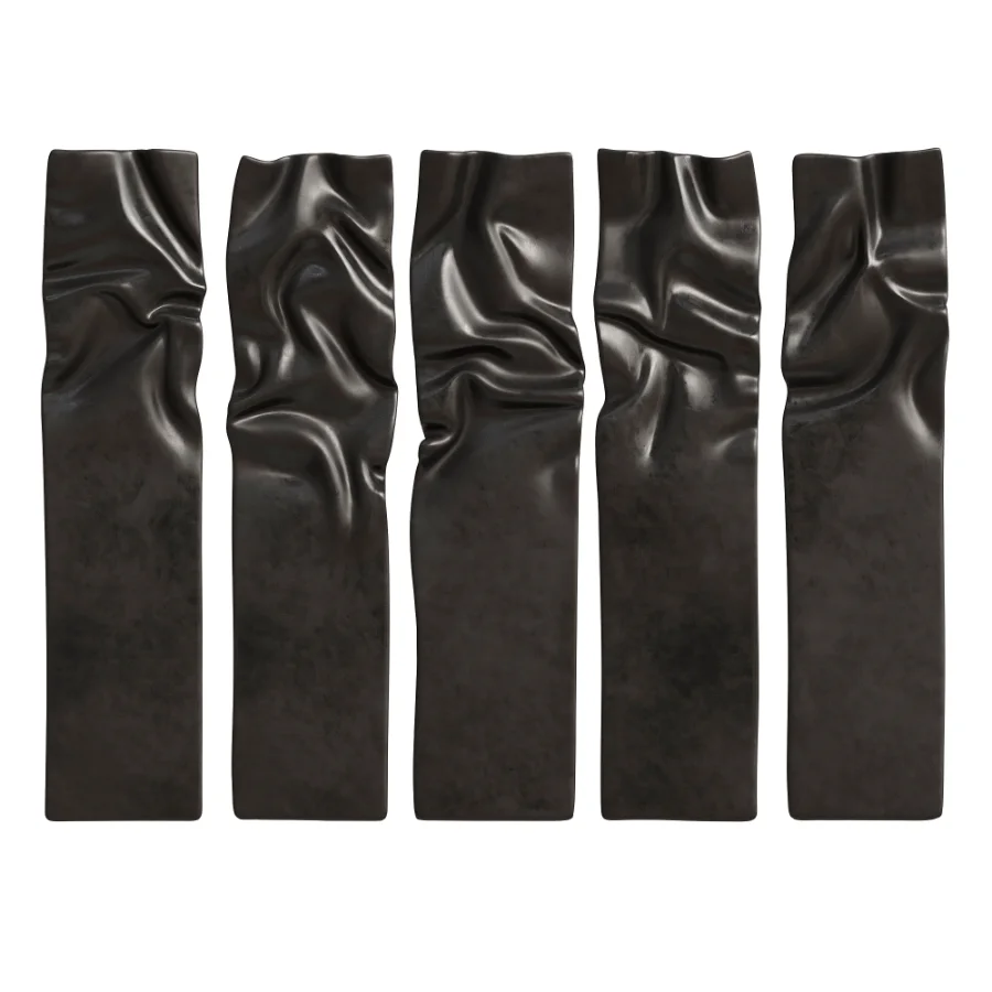 Modern Abstract Liquid Metal Wall Art 40 Image 6