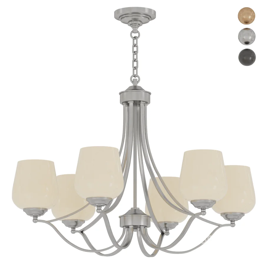 Light Dimmable Traditional Chandelier Image 8