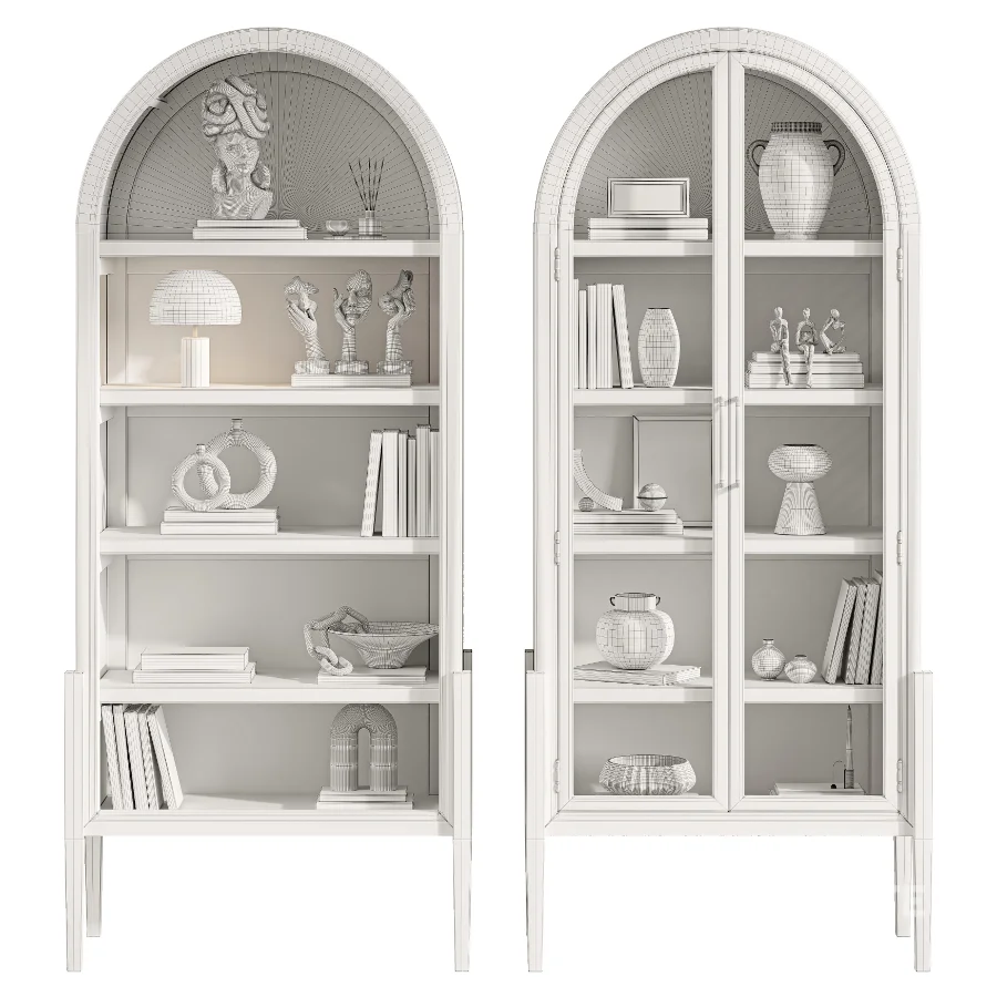 Shelves Decorative-Rack Set 10-Tolle Bookcase Image 4