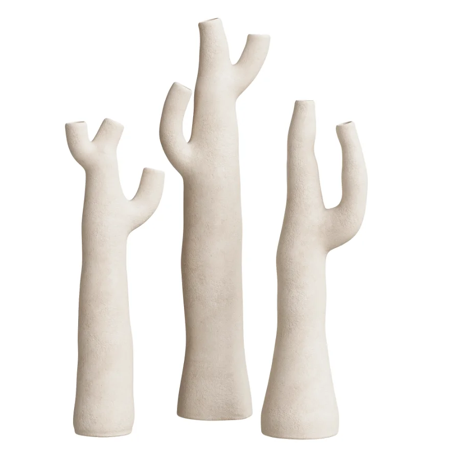 Minimalist Cactus Shaped Decorative Vases Image 3