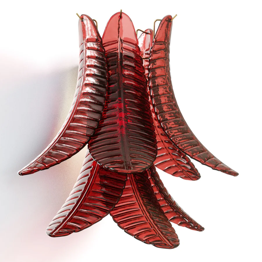 Murano glass wall lamp Image 2