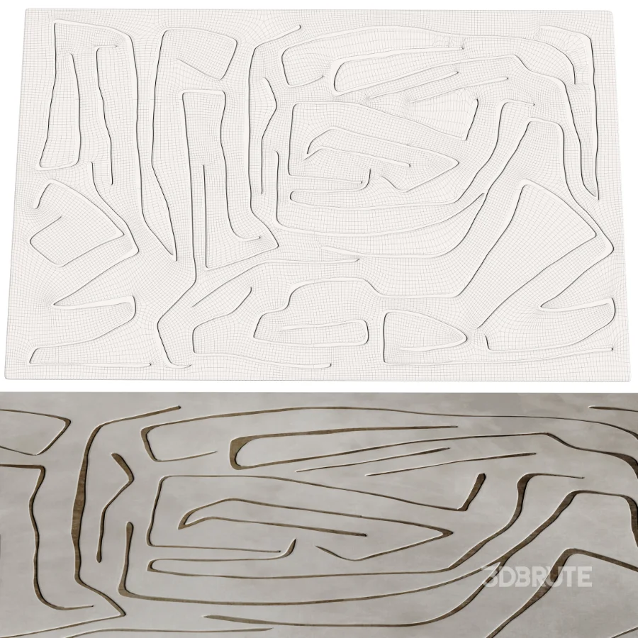 Tableau Pewter Carpet Image 2