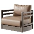 Safari Swivel Club Armchair - Thumbnail 4