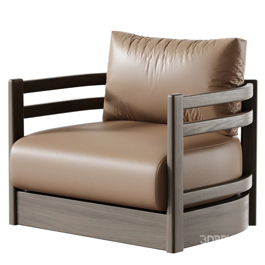 Safari Swivel Club Armchair Image 4