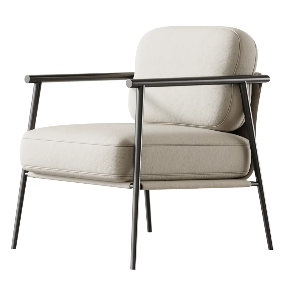 Telso Chenille Olive Armchair Image 2