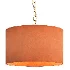 Brass Linen Fabric Pendant Lamp - Thumbnail 3