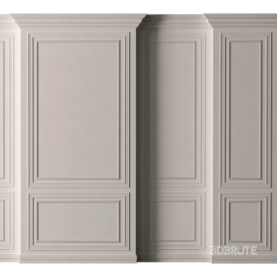 Classic 3D Wall Panel Elegant Design for Interior Decor 12 Image 2