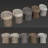 Ocotea Home Vanity Stool - Thumbnail 6