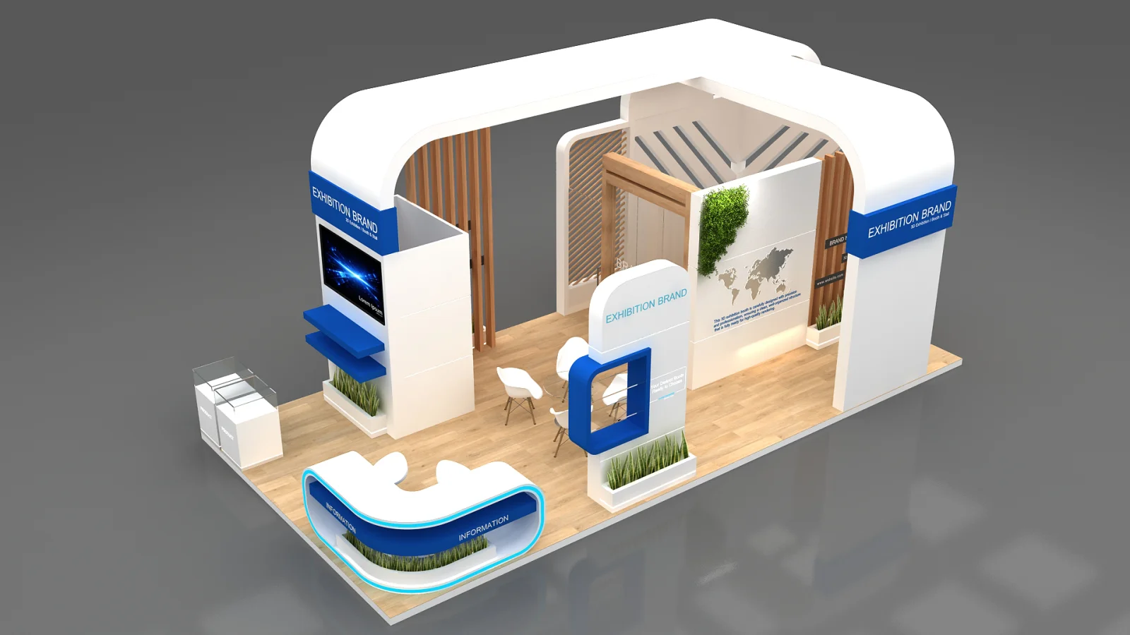 exhibition booth Image 1