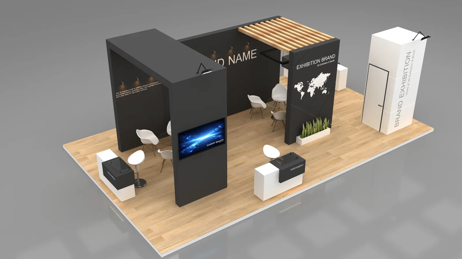 exhibition booth Image 1
