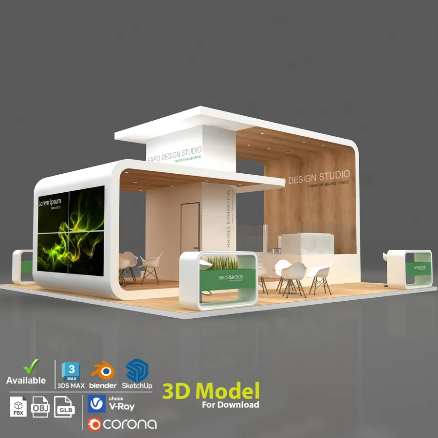 exhibition booth Image 1