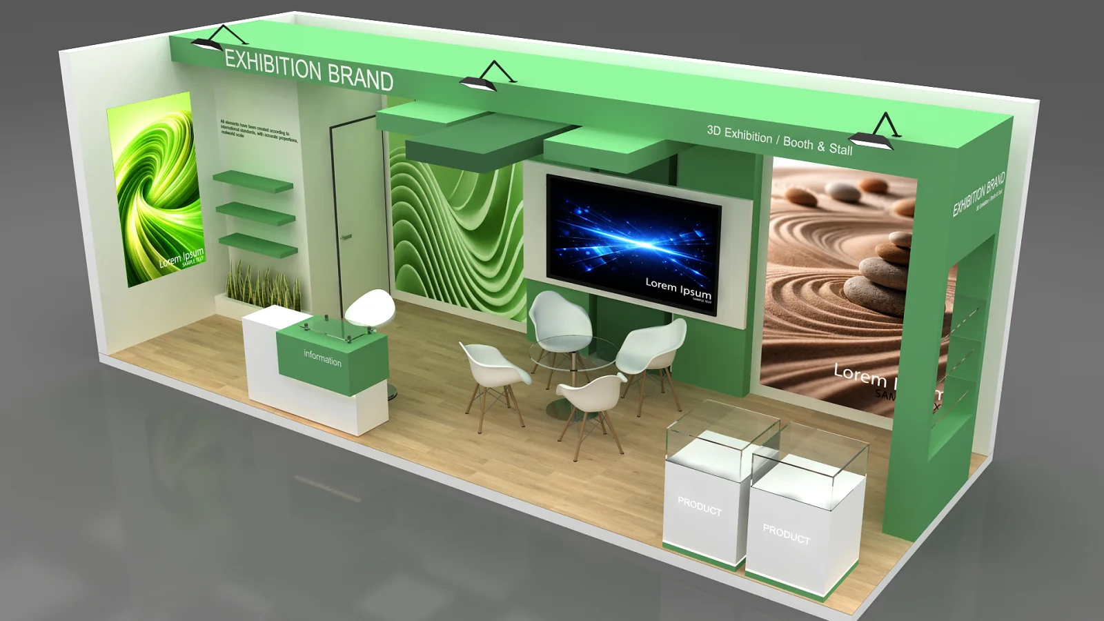 exhibition booth Image 1