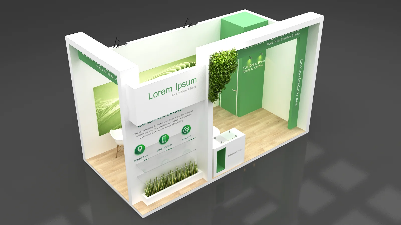 exhibition booth Image 1