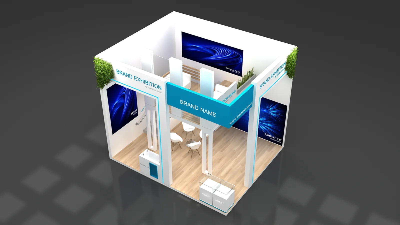 exhibition booth Image 1
