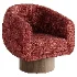 Cozy Wave Swivel Armchair - Thumbnail 4
