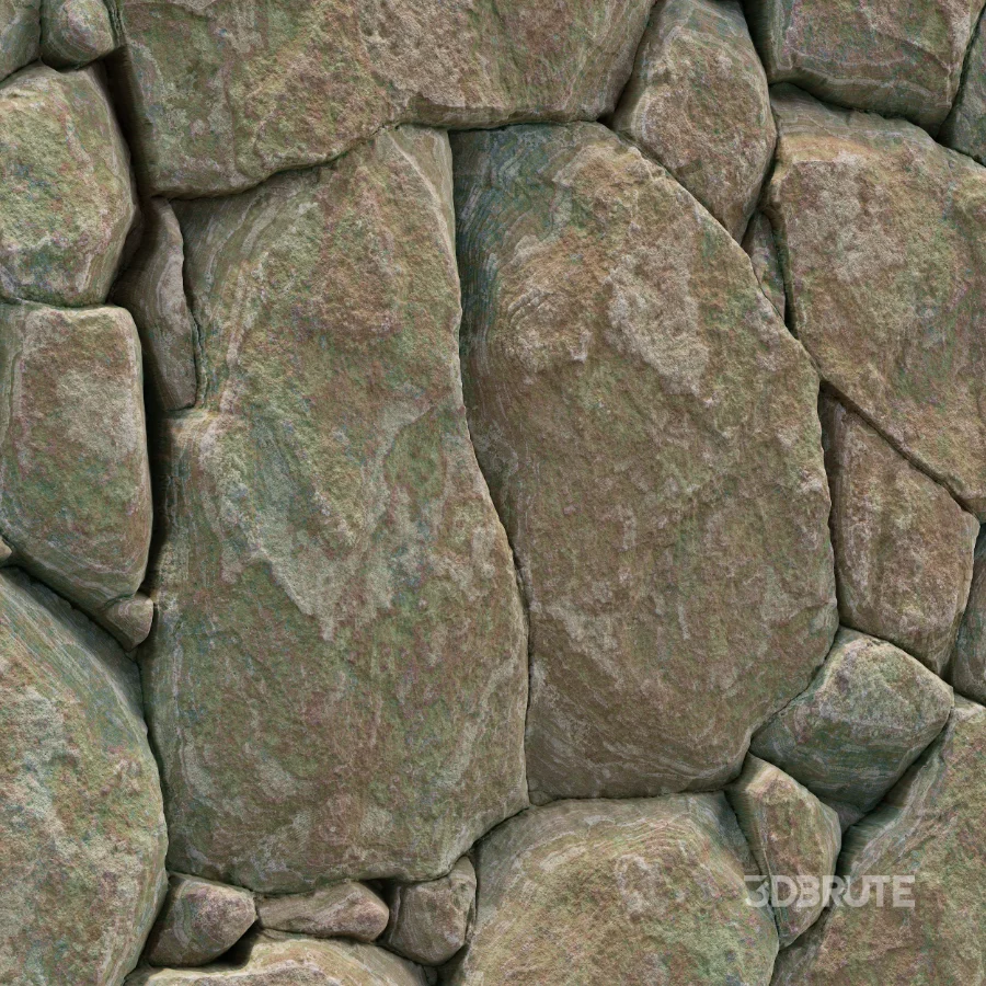 Stone Wall 44 (Seamless) Image 5