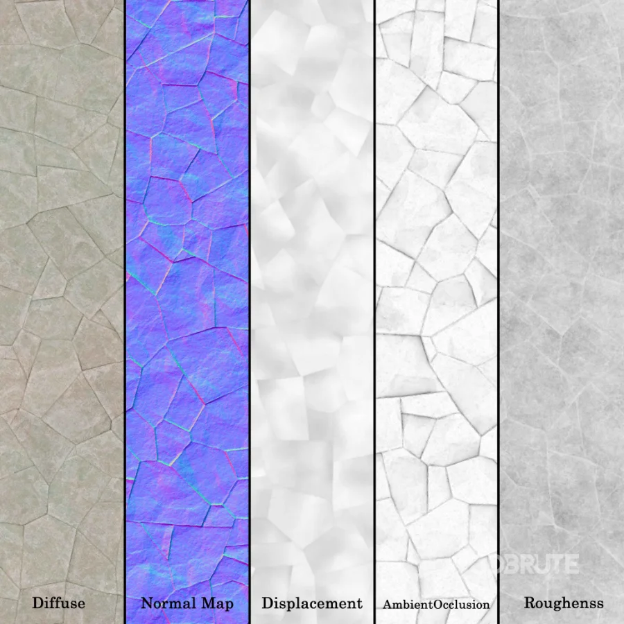 Stone Wall 46 (Seamless) Image 7