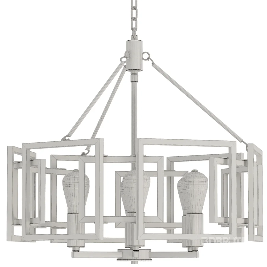 Drum Hollow Chandelier Image 5