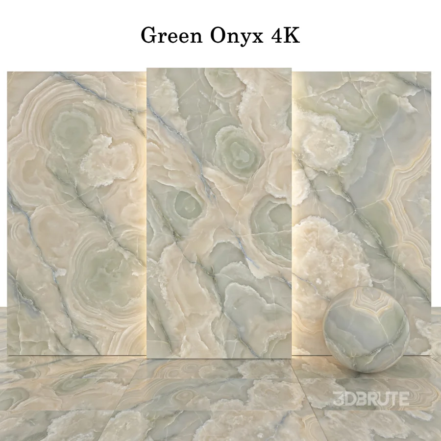 Stone 154 (Terrazzo, Azul Macaubas, Gray Marble, Onyx) Image 4