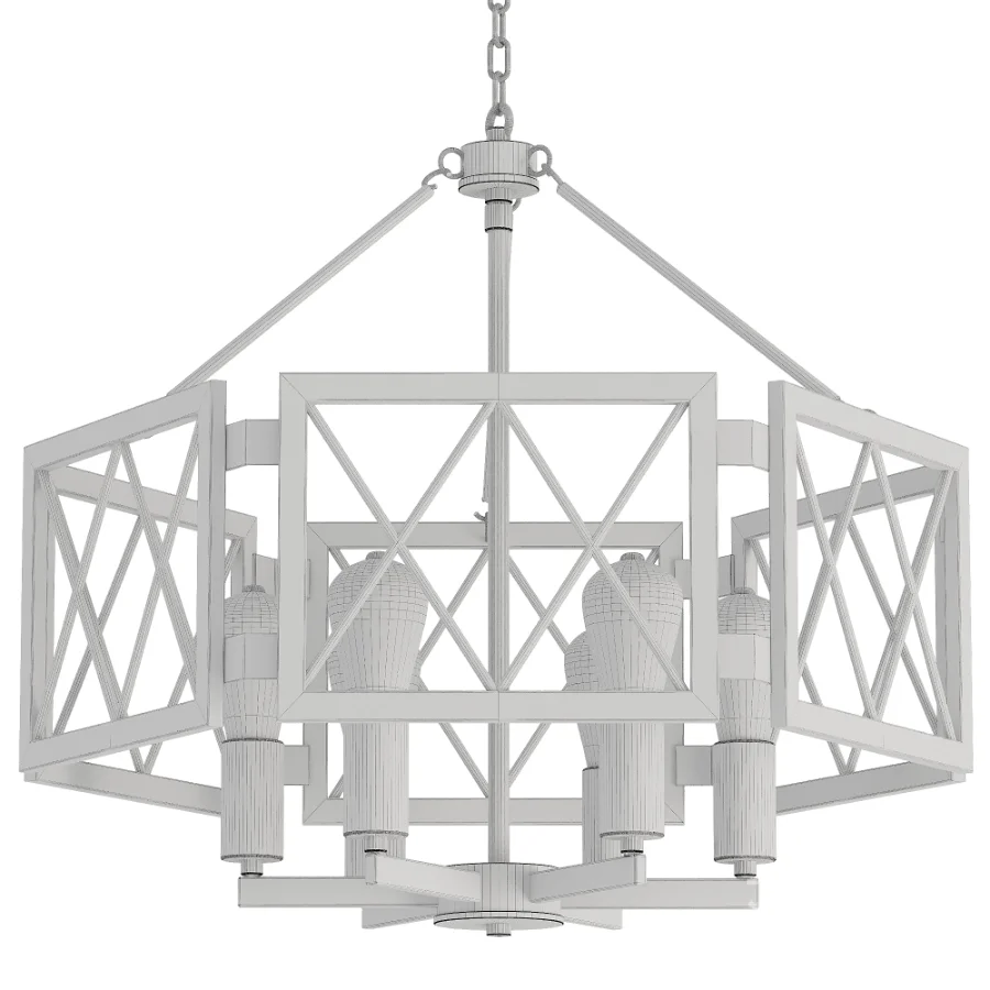 Farmhouse Chandelier Image 4