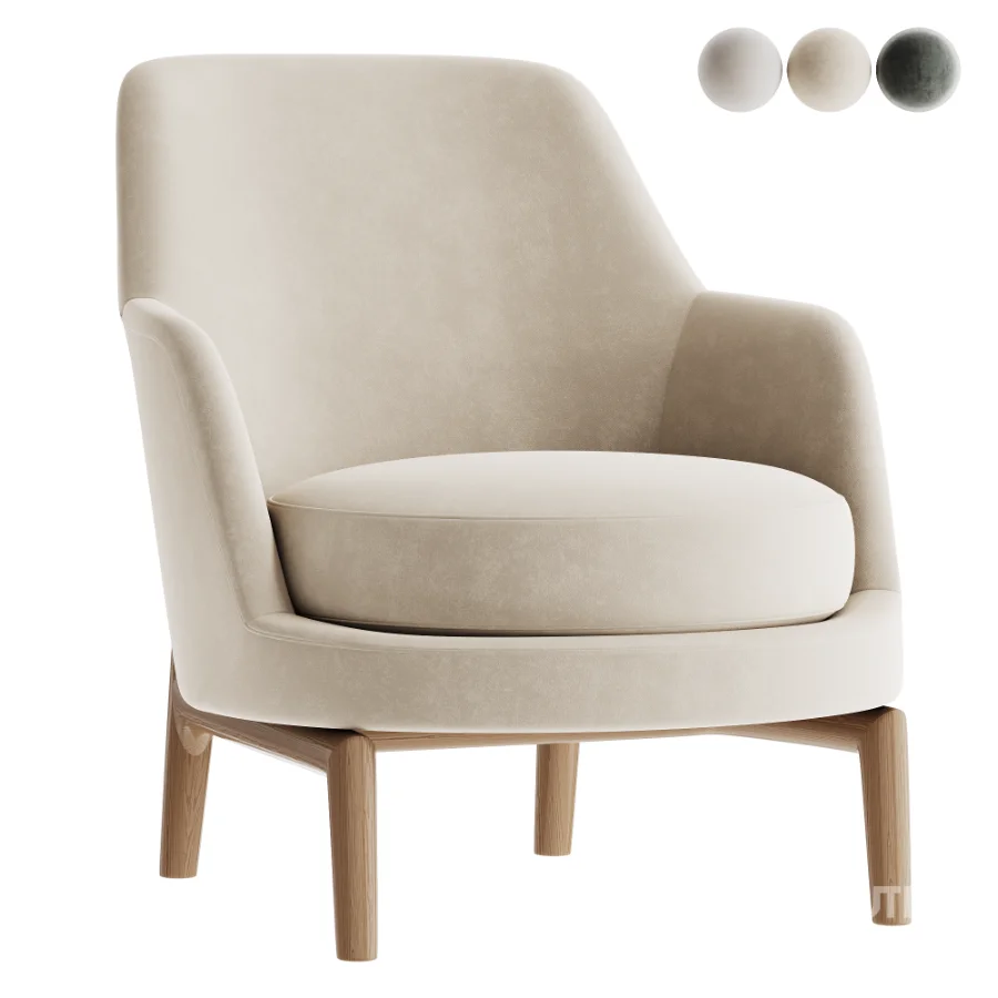 Leda Flexform Armchair Image 1