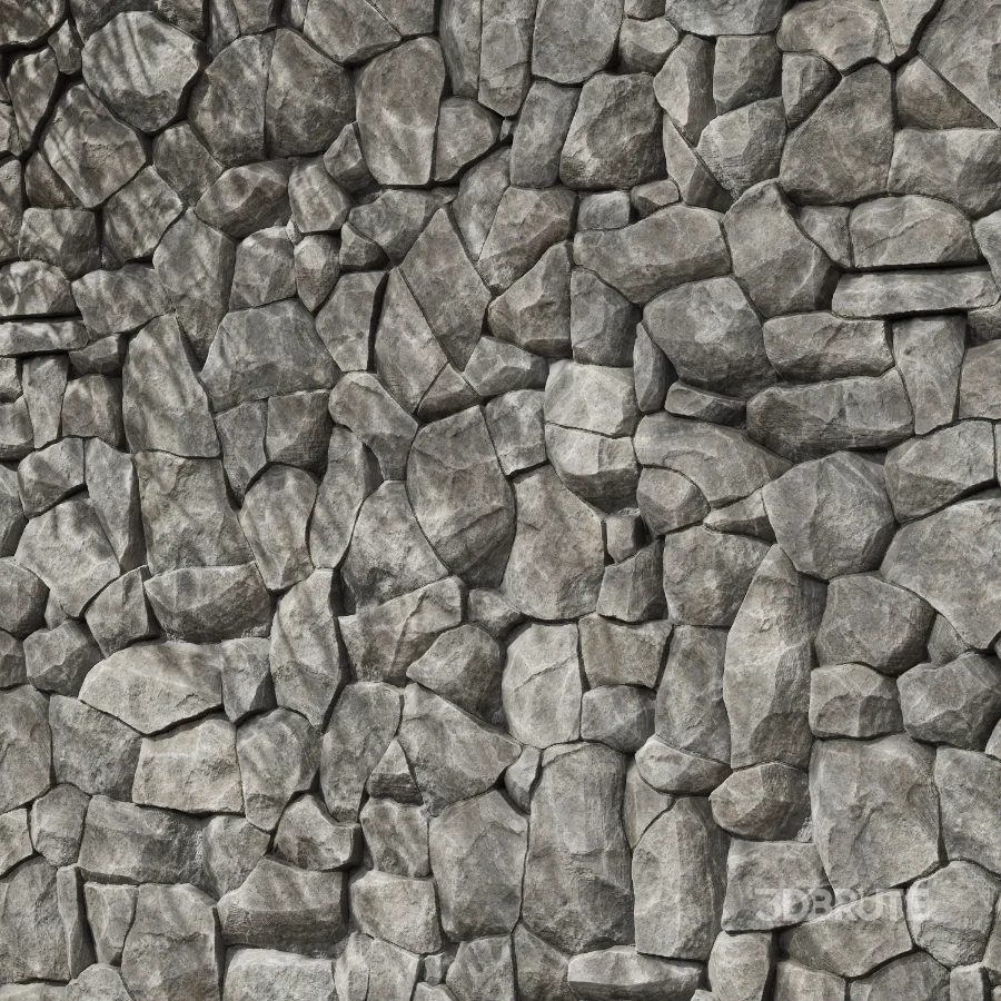 Stone Wall 39 (Seamless) Image 6