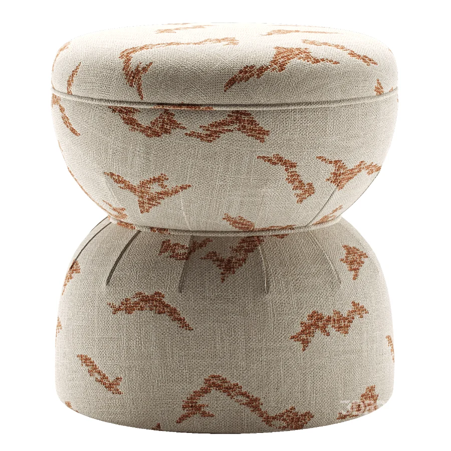 Tomlin Hourglass Ottoman Image 4