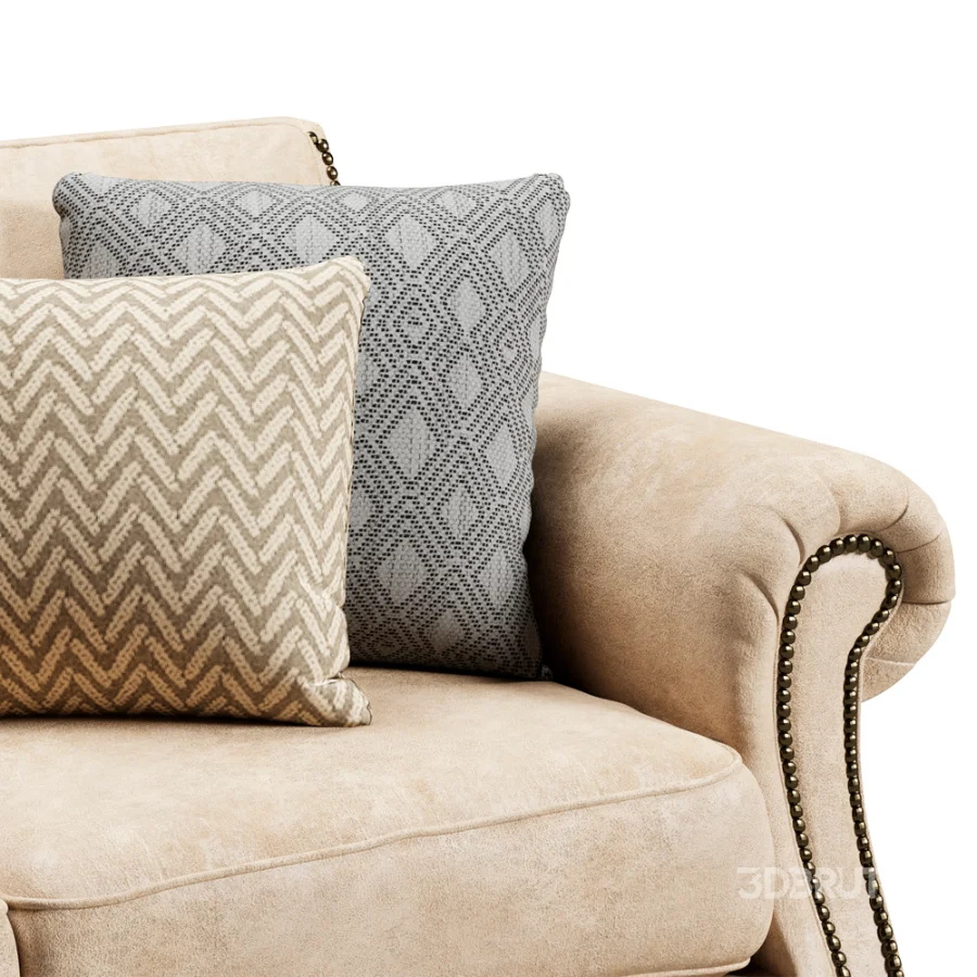 Palance Marble Hoonah Loveseat Image 1
