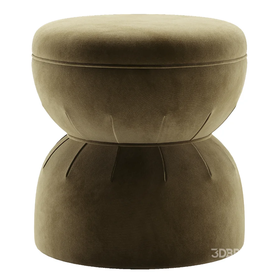 Tomlin Hourglass Ottoman Image 6