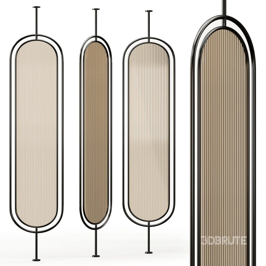 Living Room Glass Screen Divider Image 4