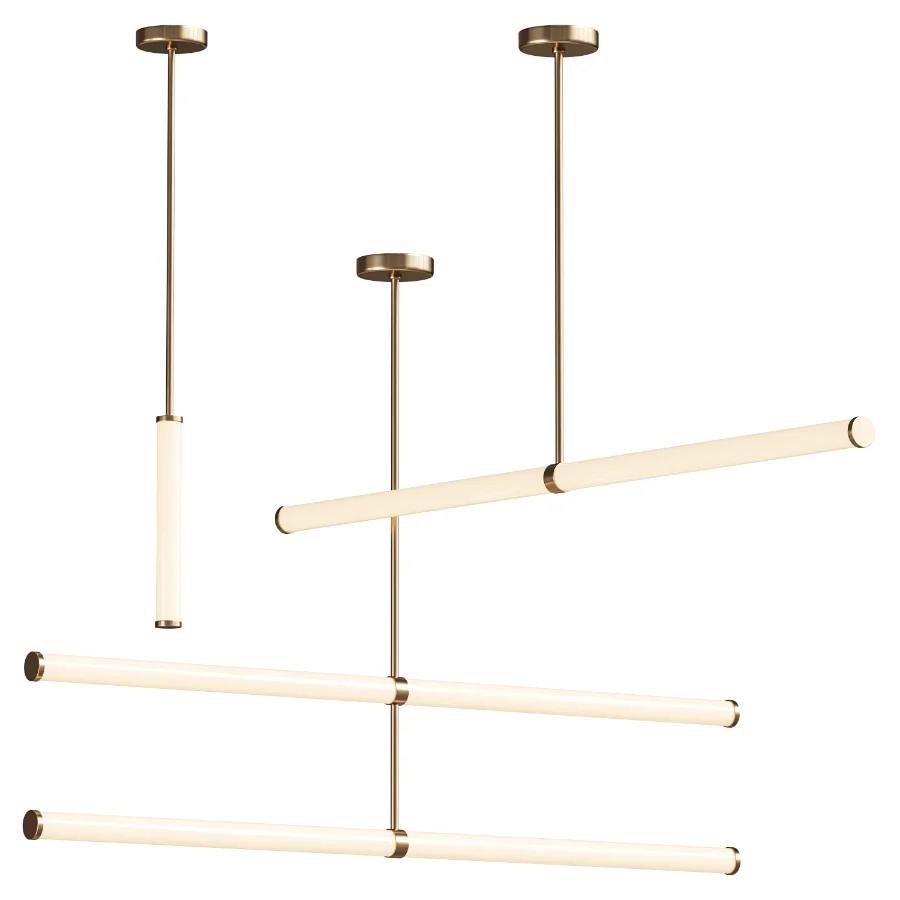 Turn Parallel Pendant Lamp Image 1
