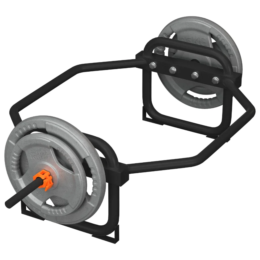 Mirafit Standard Black Trap Bar Image 7