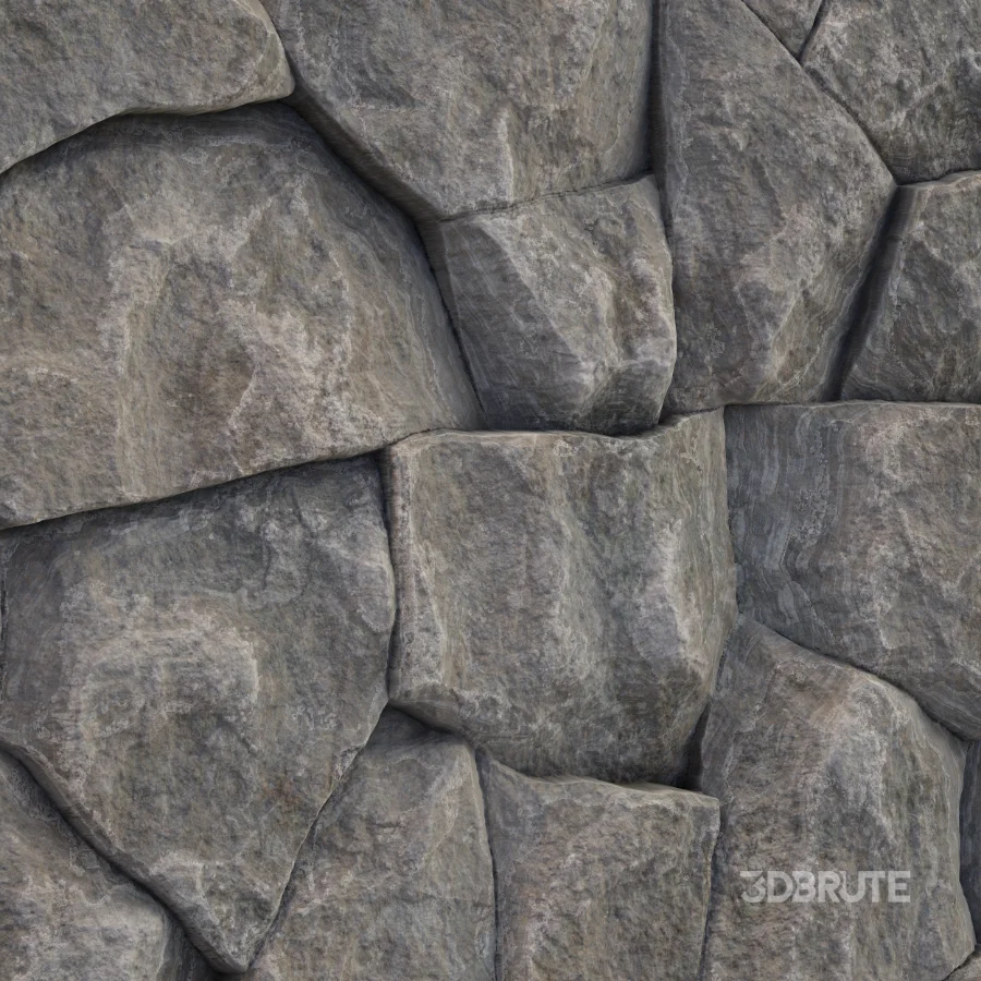 Stone Wall 60 (Seamless) Image 3