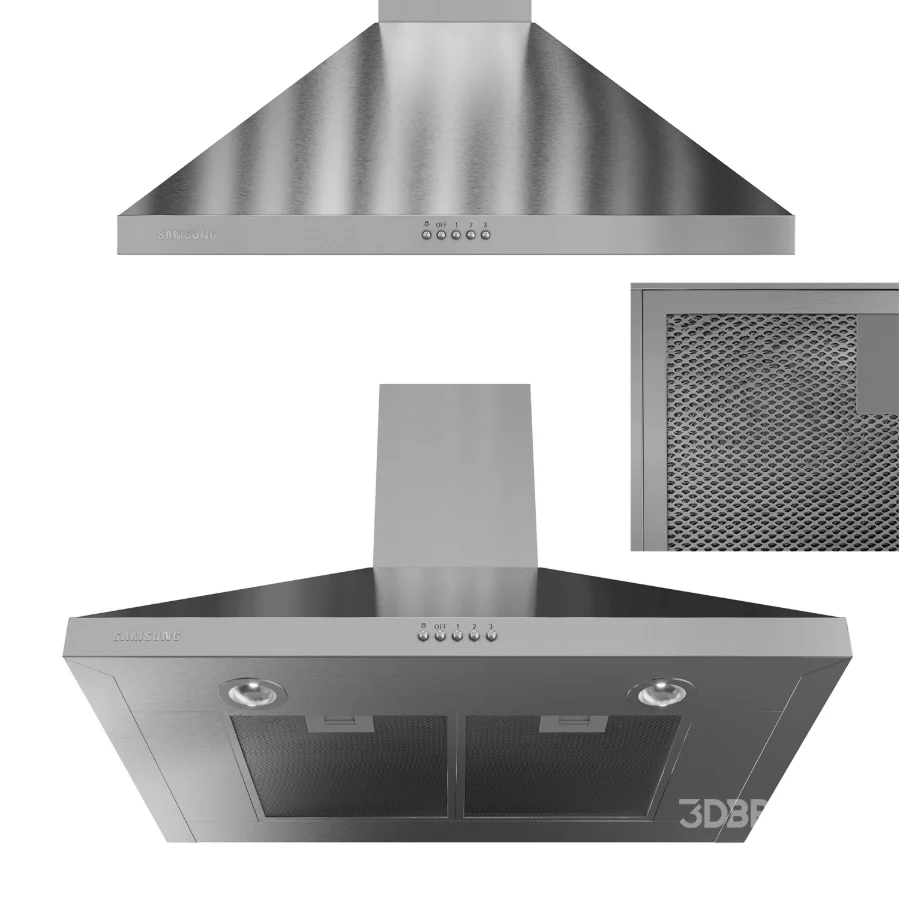 Samsung Kitchen Appliances Set 03-Hood Image 5