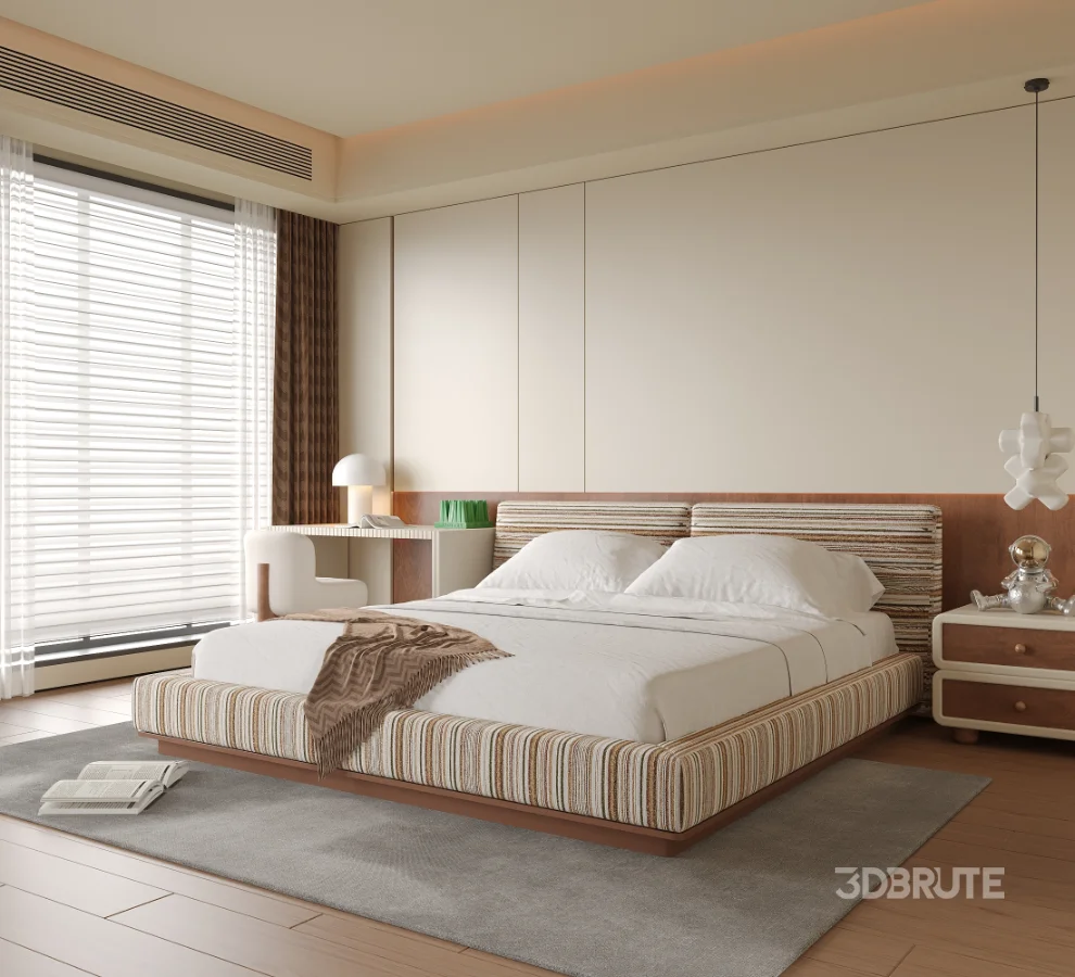 Modern bedroom Image 1