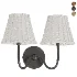 Luxurious double wall light - Thumbnail 4