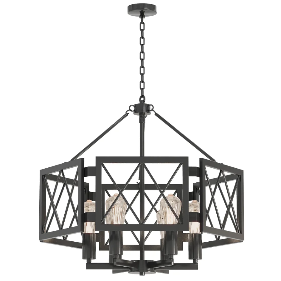 Farmhouse Chandelier Image 2