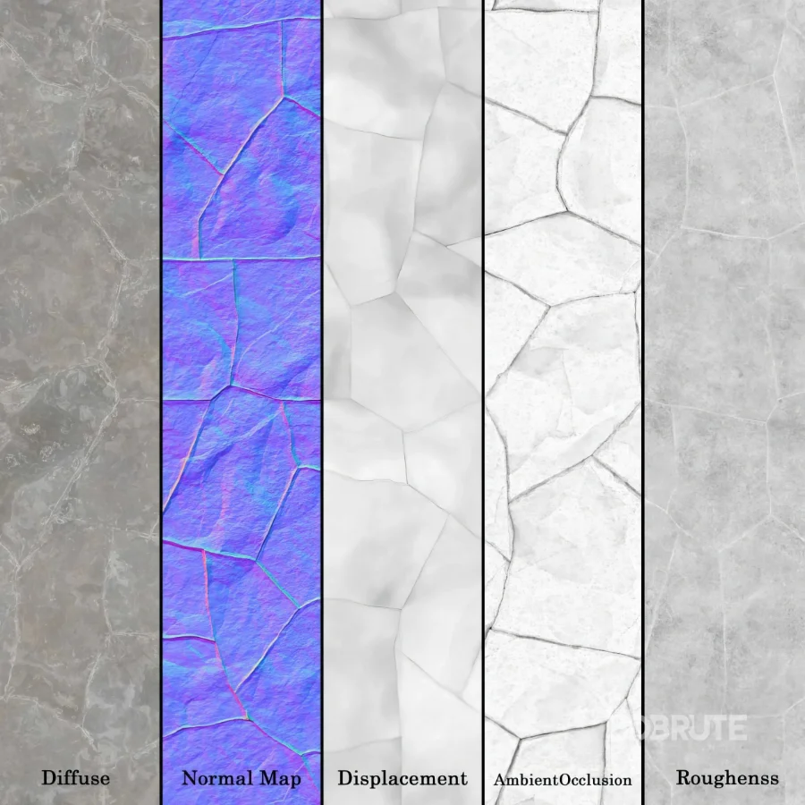 Stone Wall 59 (Seamless) Image 1