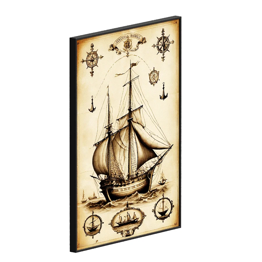 Vintage Boats Poster Image 2