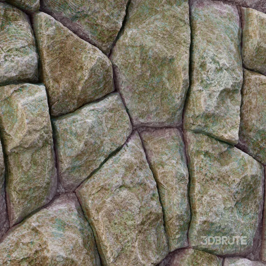 Stone Wall 40 (Seamless) Image 4