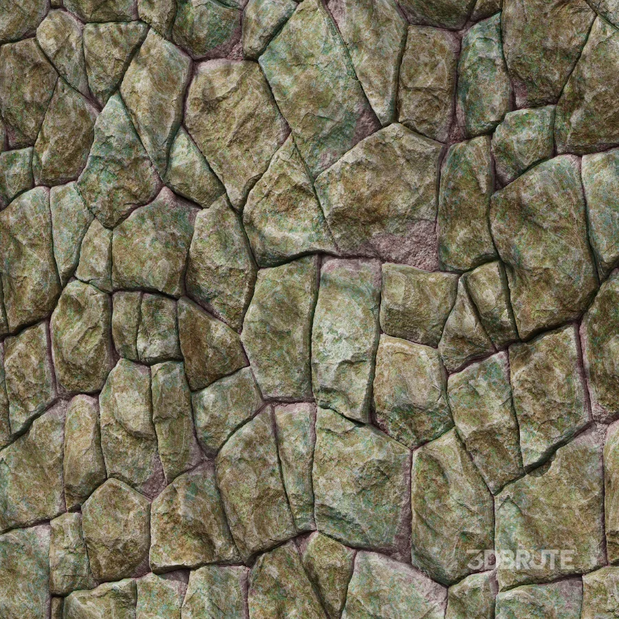 Stone Wall 40 (Seamless) Image 5