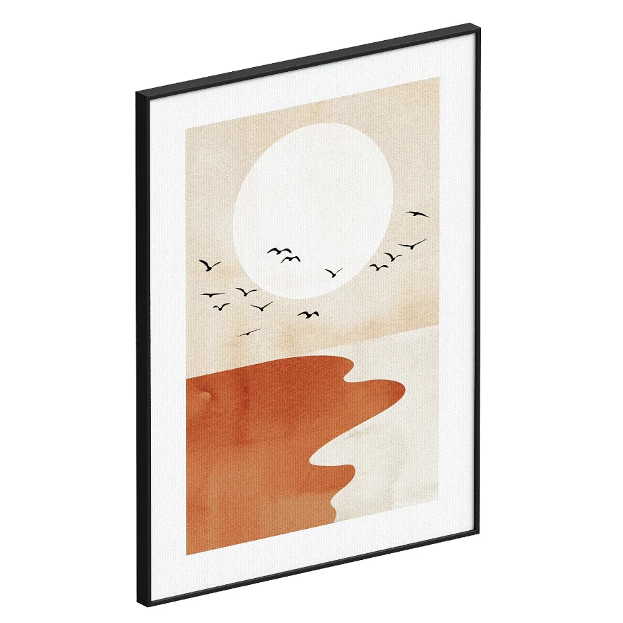 Sunset Beach Print Image 1