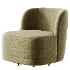 Prattsburgh Wide Swivel Barrel Accent Chair - Thumbnail 4
