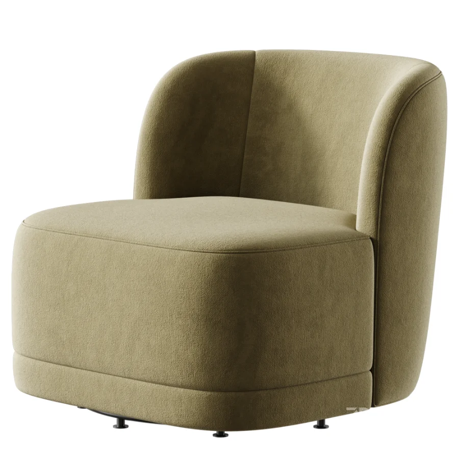 Prattsburgh Wide Swivel Barrel Accent Chair Image 4