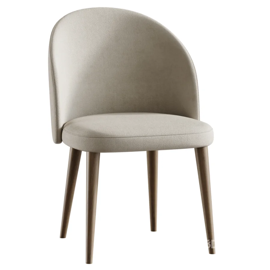 Timon upholstered dining chair Image 2